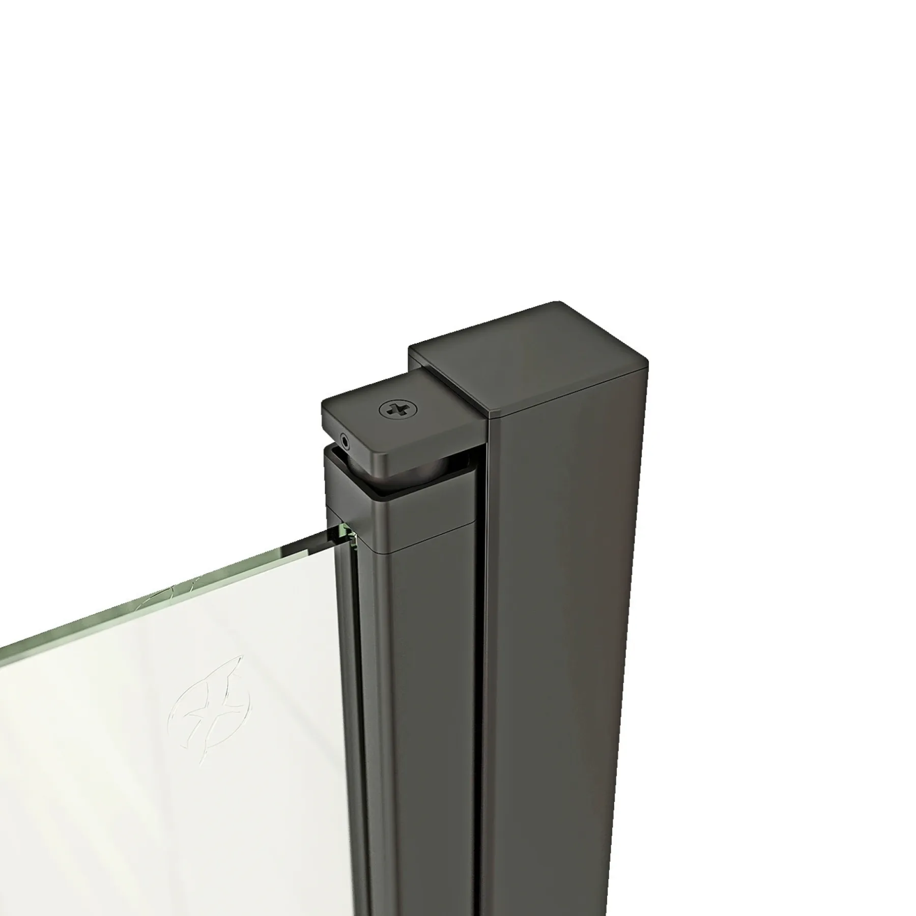 FLEXI SORT PROFIL, 1 STK. FOLDEDØR KLAR GLAS 69 CM>Scanbad Online