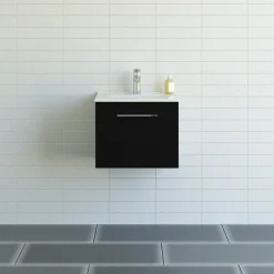 MULTO AMBER BADMØBEL SORT 1 LÅGE 51 CM>Scanbad Discount