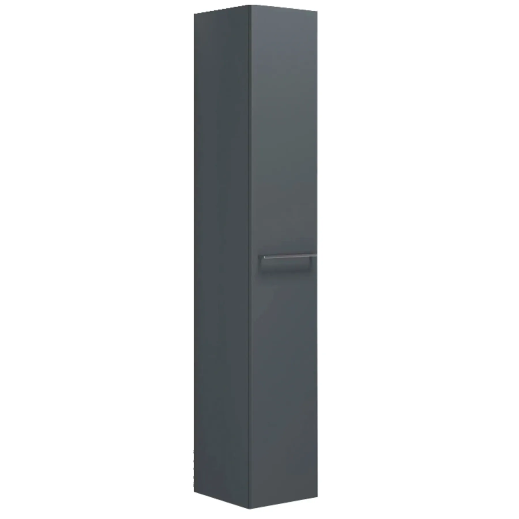 MULTO HØJSKAB VENDBAR LÅGE GRÅ MAT 30 X 175 CM>Scanbad Sale