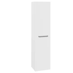 MULTO HØJSKAB VENSTREHÆNGSLET HVID MAT 40 X 175 CM>Scanbad New