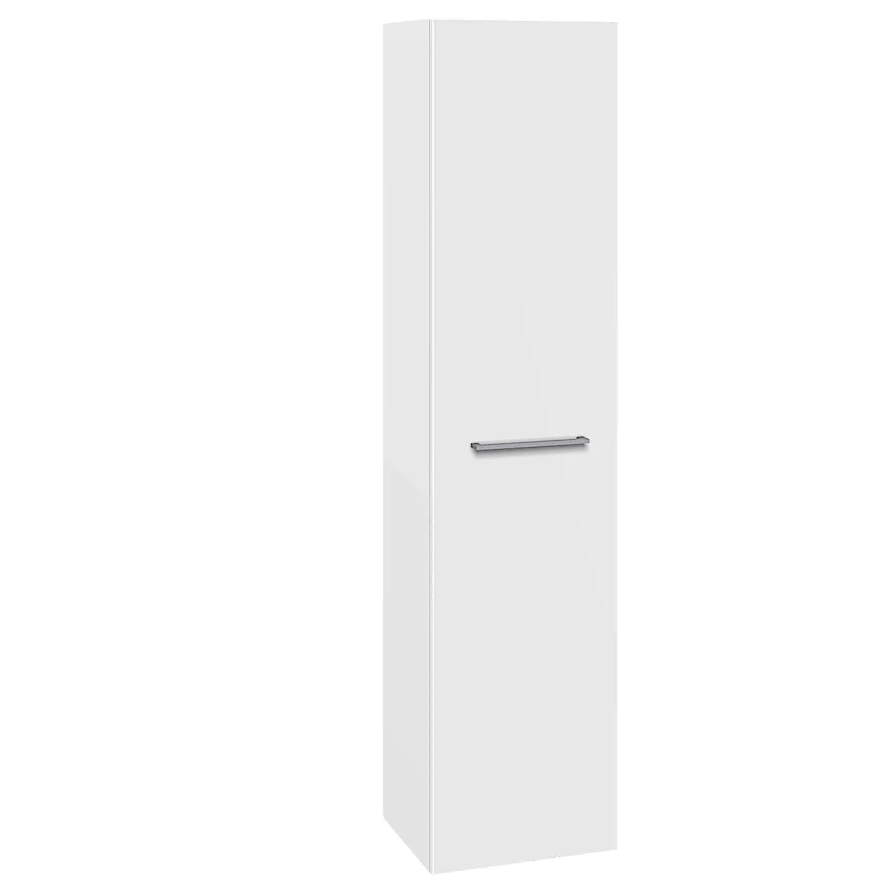 MULTO HØJSKAB VENSTREHÆNGSLET HVID MAT 40 X 175 CM>Scanbad New
