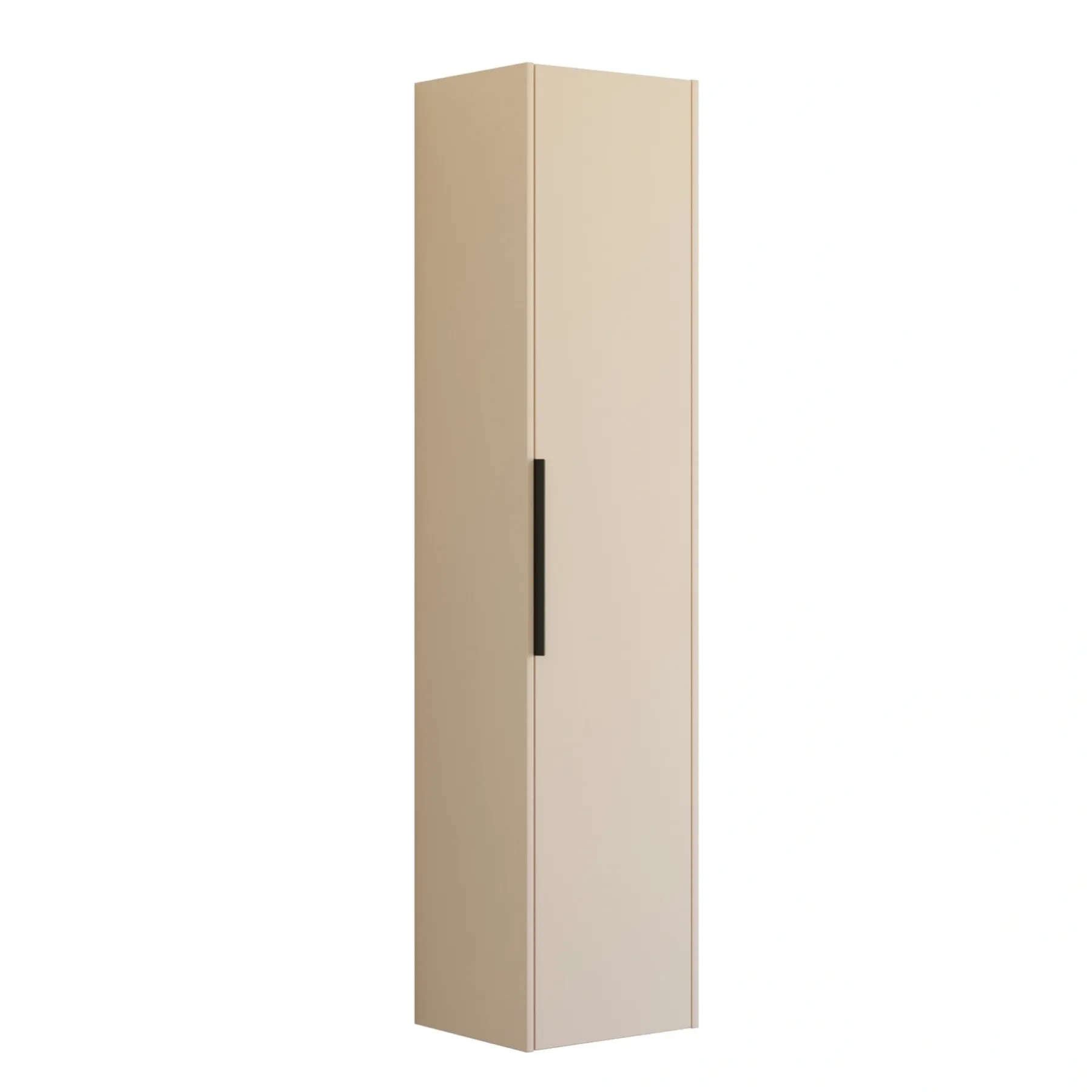 NOW GLAT HØJSKAB HØJREHÆNGT MAT SAND 40 X 176 CM>Scanbad Sale