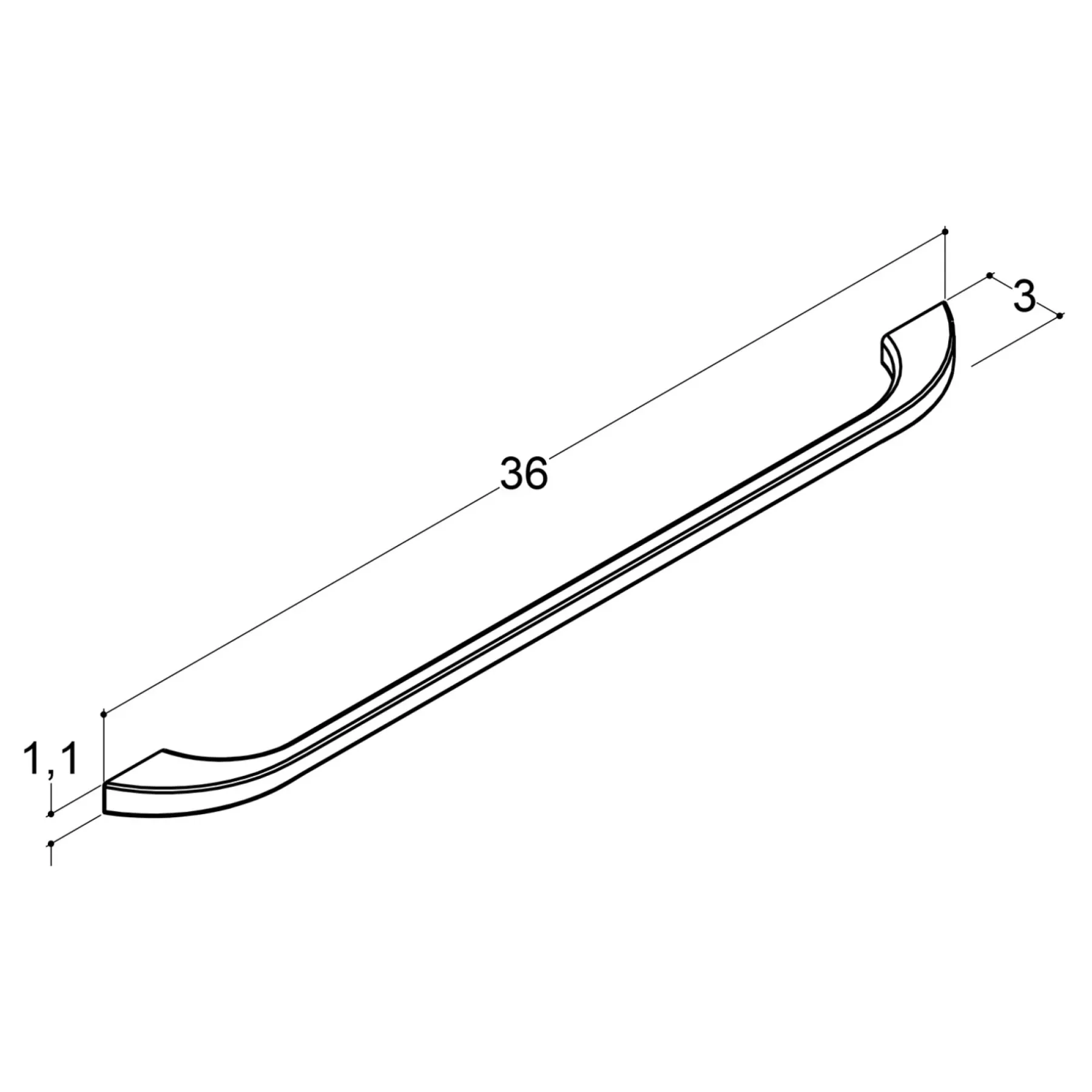PLAY GREB BLANK KROM 36 CM>Scanbad Discount
