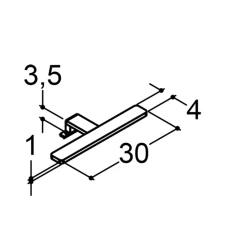 PLAY LED LAMPE KROM>Scanbad Sale