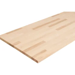 Bordplader & Hylder ^ Scandiwood TRÆBORDPLADE ASK 610 X 2020 X 26 MM