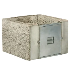 Skorstene & Røgrør ^ Schiedel Isokern YDERMODUL 30 X 44 X 44 CM Ø32,5 MM