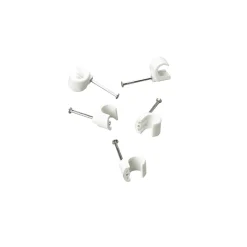 Tilbehør Elinstallationer ^ Schneider Electric THORSMAN RUND Ø7-10 HVID 100 STK LEDNINGCLIPS