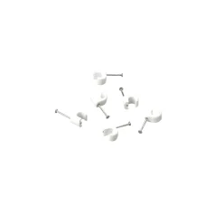 THORSMAN RUND Ø5-7 HVID 100 STK LEDNINGCLIPS>Schneider Electric Outlet
