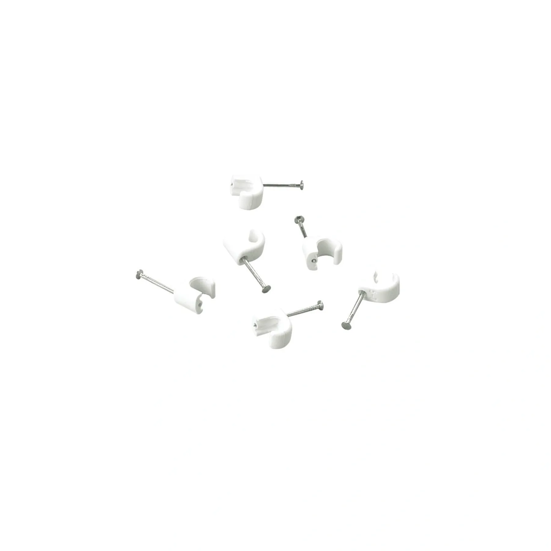 THORSMAN RUND Ø5-7 HVID 100 STK LEDNINGCLIPS>Schneider Electric Outlet