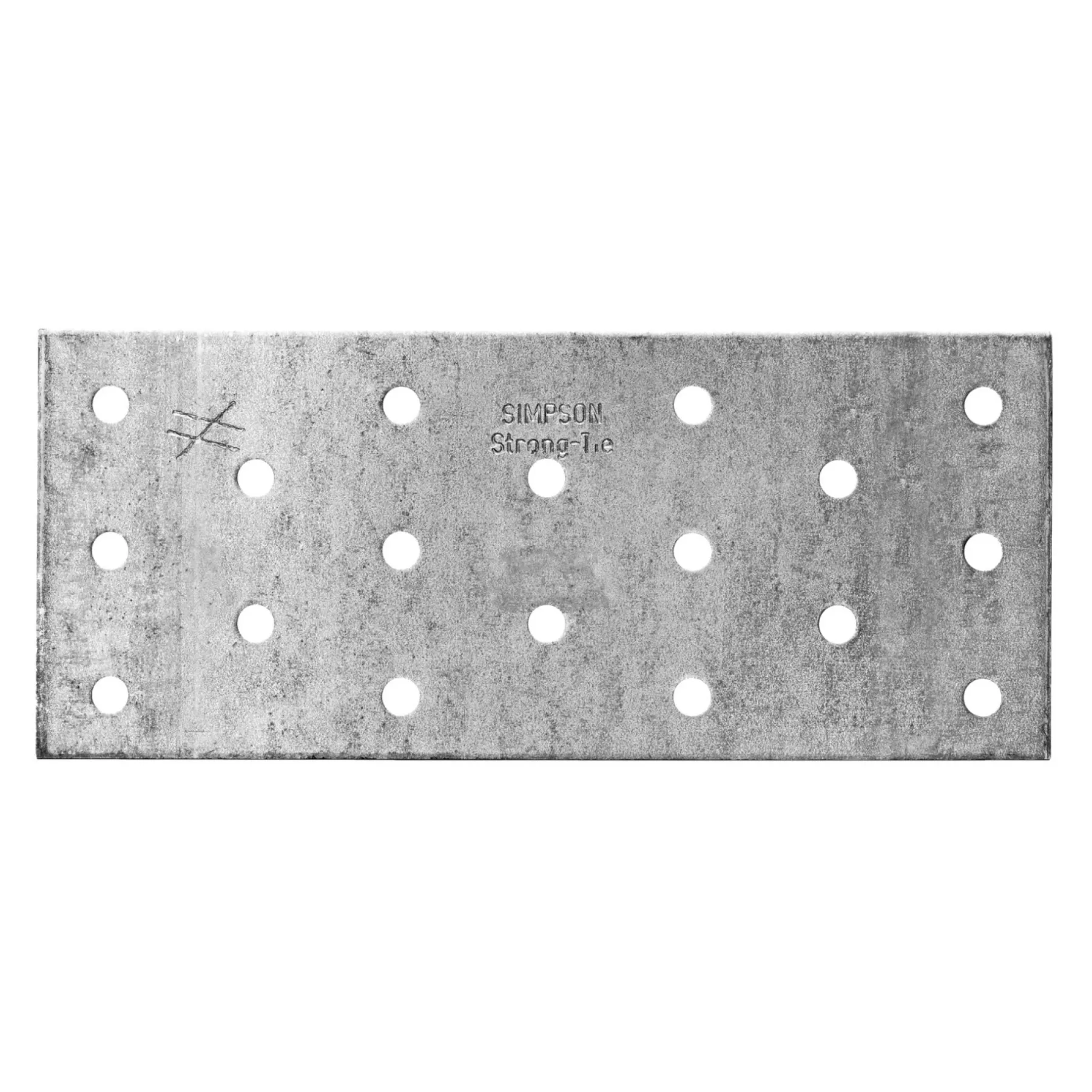 NP HULPLADE 100X200X1,5 MM 275 G/M2 PÅ BEGGE SIDER>Simpson Strong-tie New