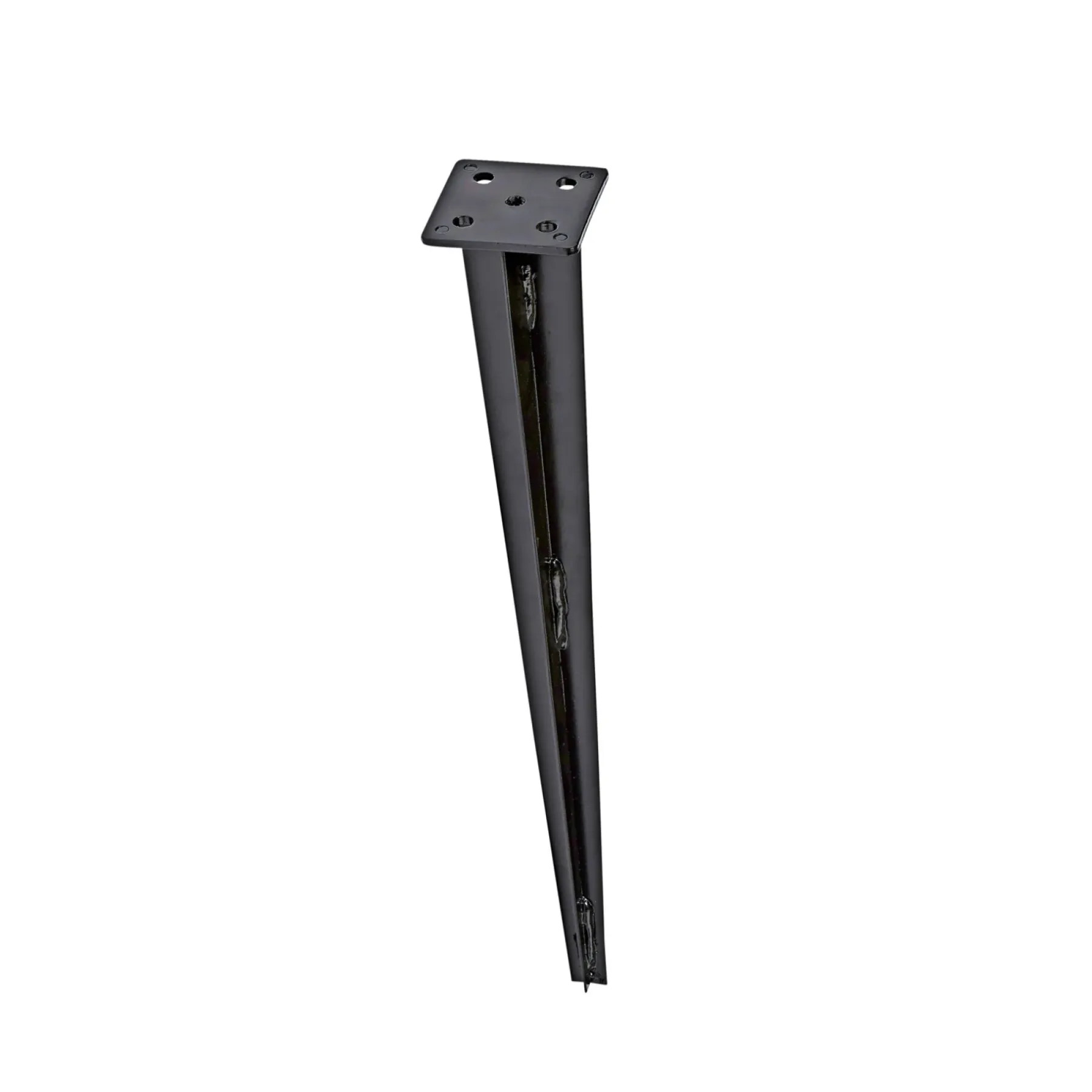 Systemhegn ^ Skagen SYSTEMHEGN JORDSPYD SORT ALUMINIUM 50 CM