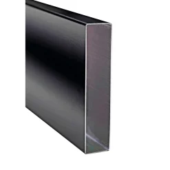 Systemhegn ^ Skagen SYSTEMHEGN PANEL SORT ALUMINIUM 0.60 X 92 X 86 CM