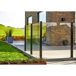 SYSTEMHEGN HEGNSMODUL KLAR GLAS 86.80 X 92 X 0.60 X 0.60 CM>Skagen Hot