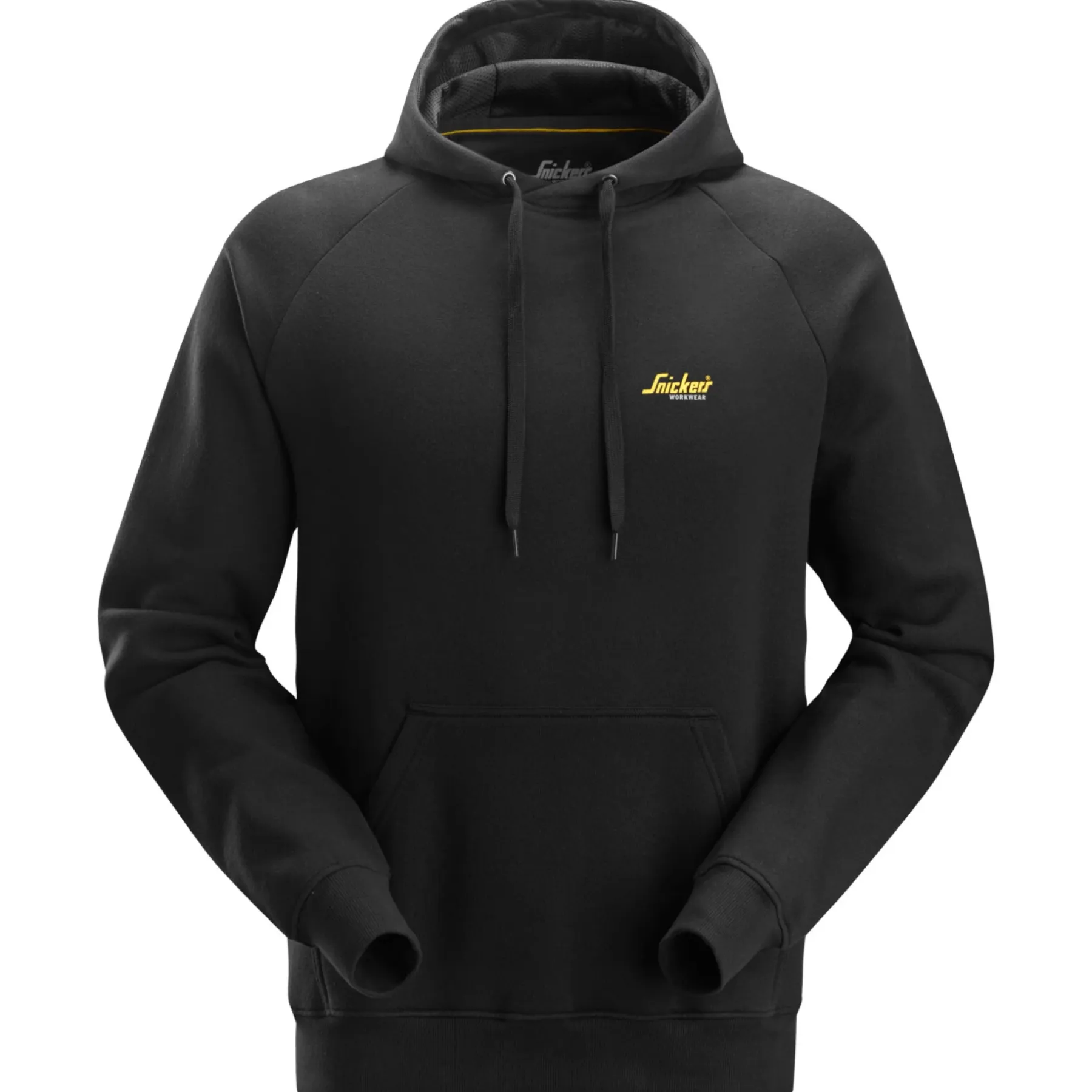 2896 HÆTTETRØJE L SORT>Snickers Workwear New