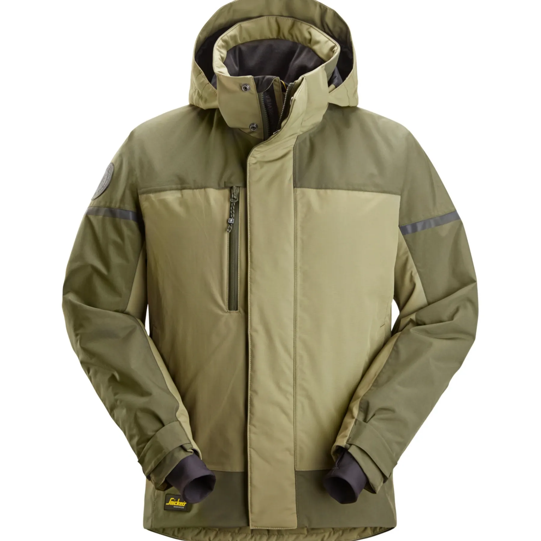 Jakker ^ Snickers Workwear 1112 VINTERJAKKE STR. XXL KHAKI