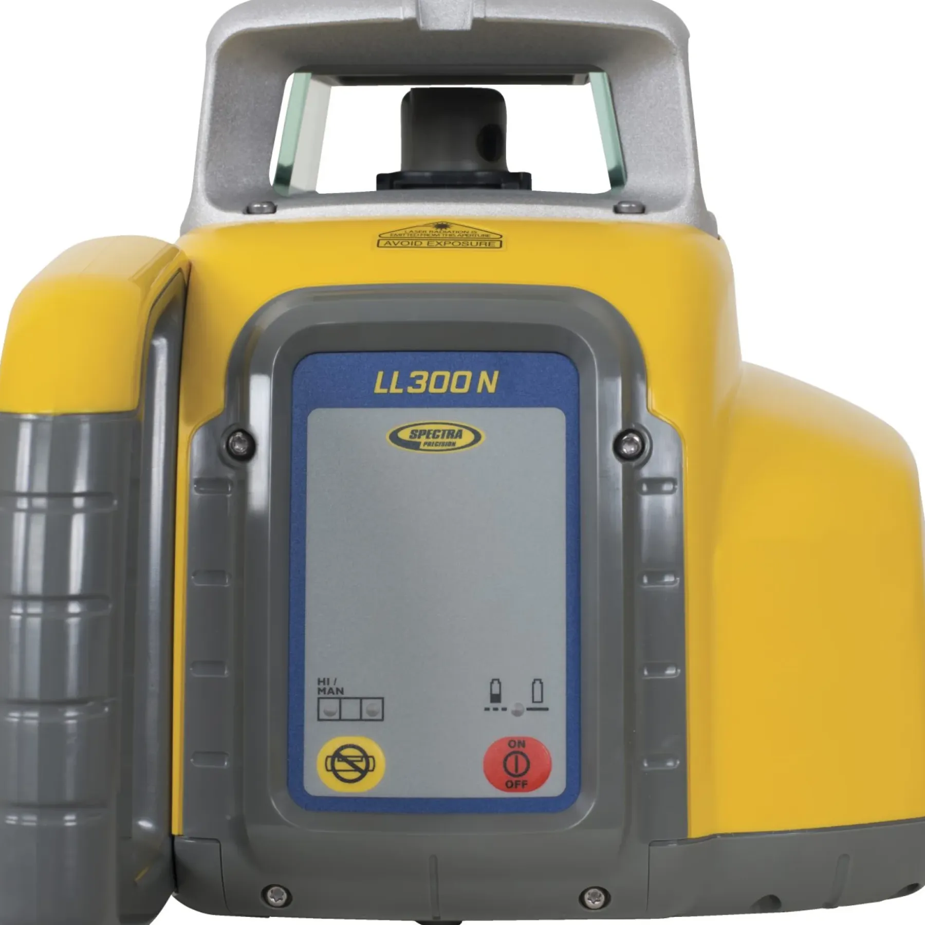 Måleværktøj ^ Spectra LL300N M/MODTAGER HL450 ROTATIONSLASER 500 M / FJERNBETJENING: 50 M