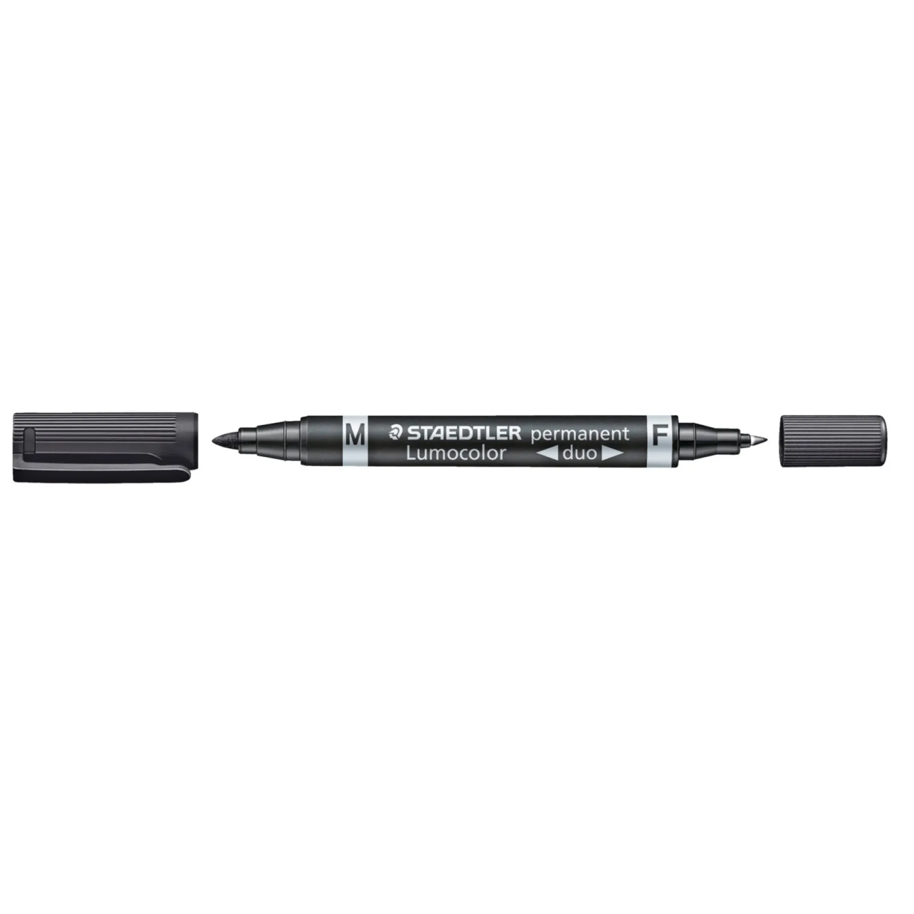 Skriveredskaber ^ Staedtler 348 DUO, FIN/MELLEM TUSCH SORT