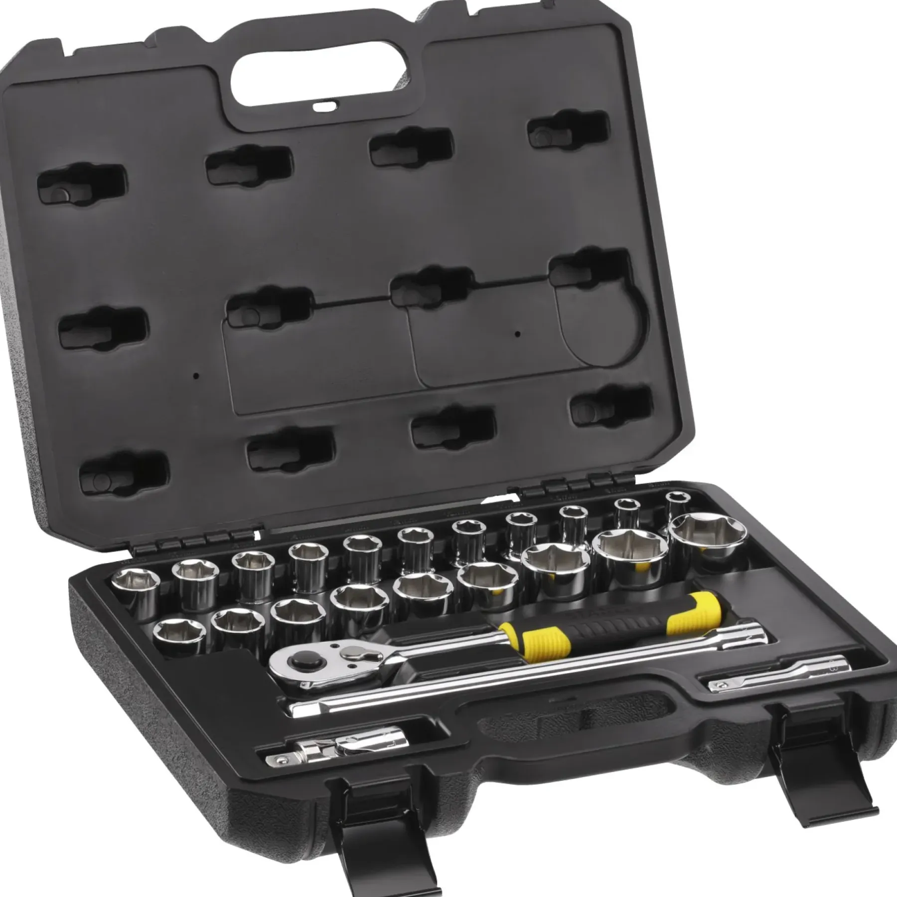 Fastnøgle ^ Stanley STMT82830-1 TOPNØGLESÆT 1/2" 24 DELE