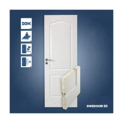 Indvendige Døre ^ Swedoor ADVANCE-LINE COMPACT 02B FORMPRESSET MASSIV DØR 9X21