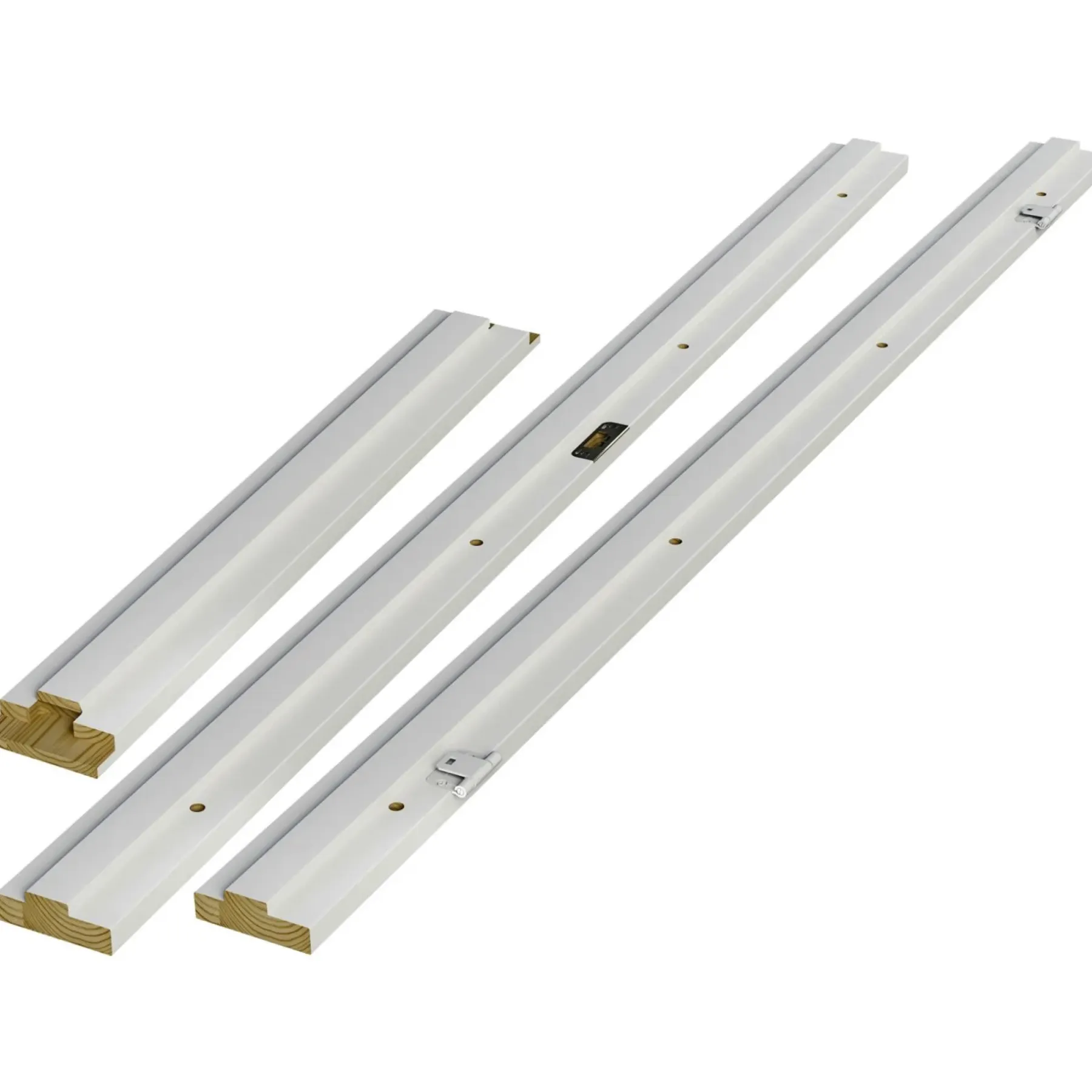 Karmsæt ^ Swedoor ADVANCE-LINE U/BUND +KARM HVID 121 MM 9X21
