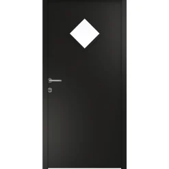 Yderdøre ^ Swedoor CLEVER-LINE P-900 FACADEDØR 60 X 948 X 2115 MM H SORT