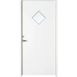 CLEVER-LINE P-900 FACADEDØR 60 X 948 X 2115 MM V HVID>Swedoor