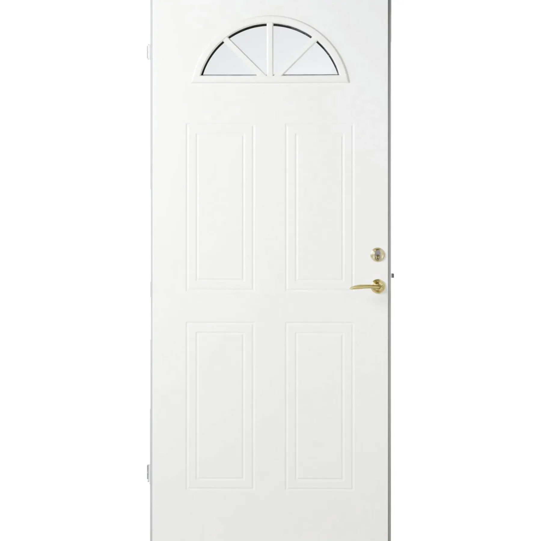 Yderdøre ^ Swedoor CLEVER-LINE P-200 3-PUNKTSLÅS FACADEDØR 59 X 948 X 2115 MM H HVID