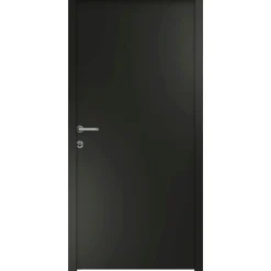 CLEVER-LINE P-1200 UDADGÅENDE FACADEDØR 60 X 948 X 2050 MM H SORT>Swedoor Discount