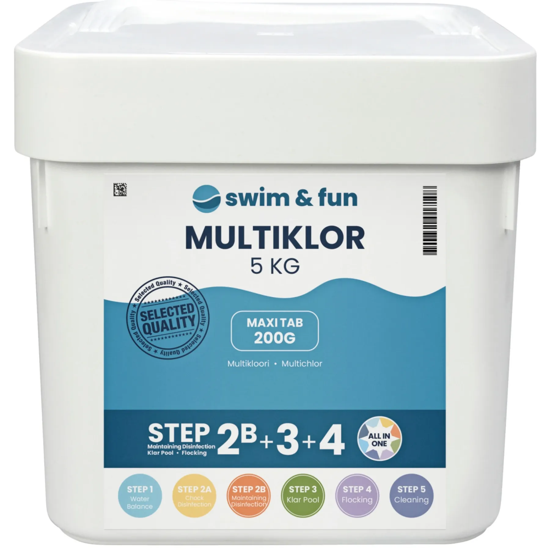 Pool & Tilbehør ^ Swim&Fun 1710 KLOR TABLETTER