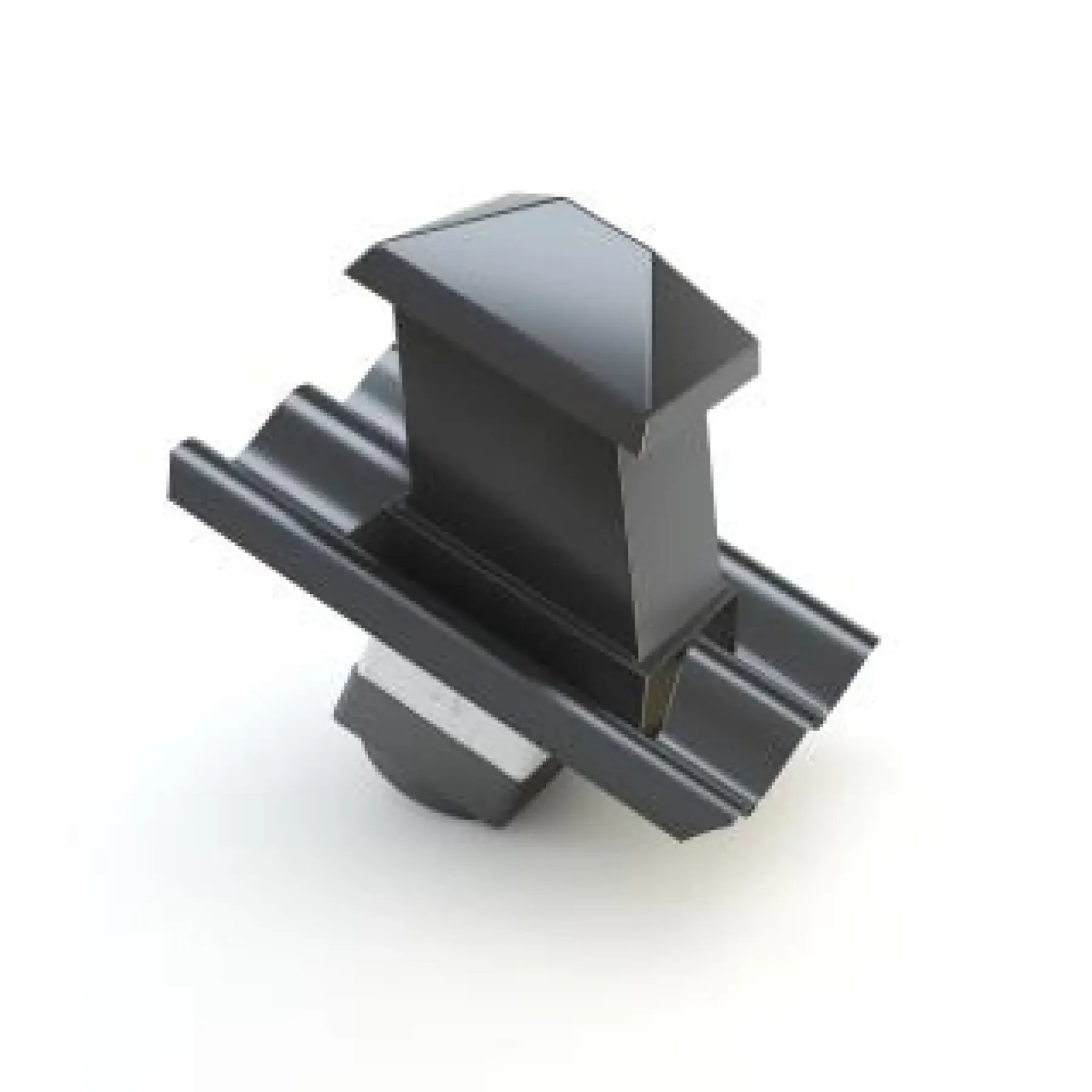 Bølgeplader ^ Swisspearl B6 HÆTTE SORTBLÅ 15X15, 15/45°