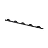 Bølgeplader ^ Swisspearl B6 PLASTUDHÆNGSKLODS SORT 1013 MM