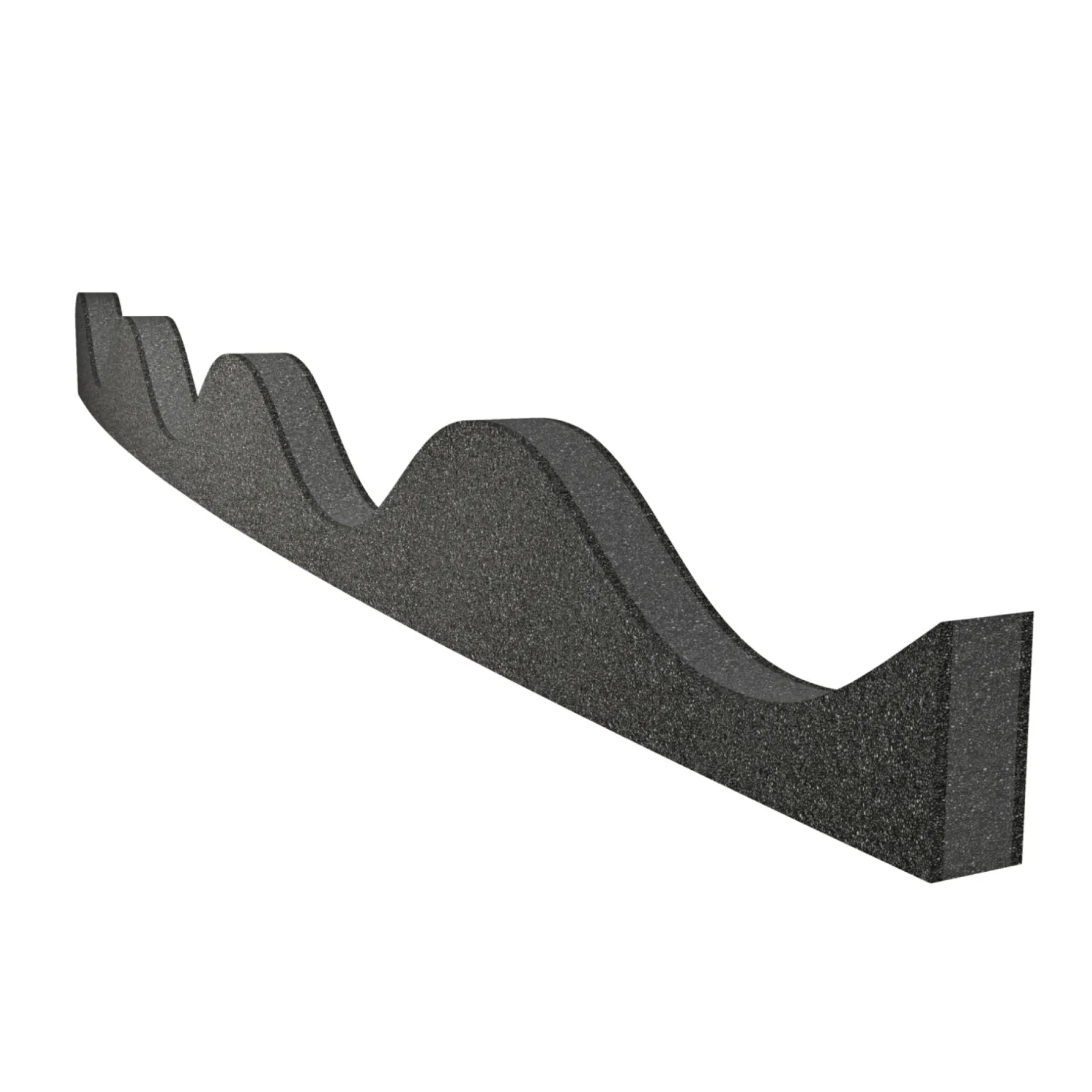 B6 SKUMBØLGEKLODS SORT 1030X25 MM>Swisspearl Outlet