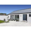 Bølgeplader ^ Swisspearl STRUCTA (TOSCANA) HJ FIBERCEMENTTAG SORT 6650 1175 X 625 MM