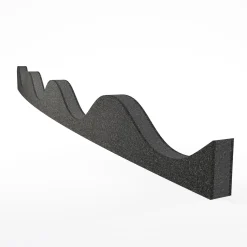 TYGE 60 STK/KS SKUMBØLGEKLODS SORT 945X25 MM>Swisspearl Online