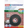 Tape ^ Tesa POWERBOND OUTDOOR DOBBELTKLÆBENDE TAPE 1,50 M X 19 MM HVID