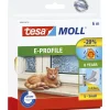 MOLL E-PROFIL TÆTNINGSLISTE 6 M X 9 MM X 4 MM HVID>Tesa Best