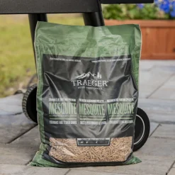Grilltilbehør ^ Traeger MESQUITE TRÆPILLER TIL GRILL 9 KG