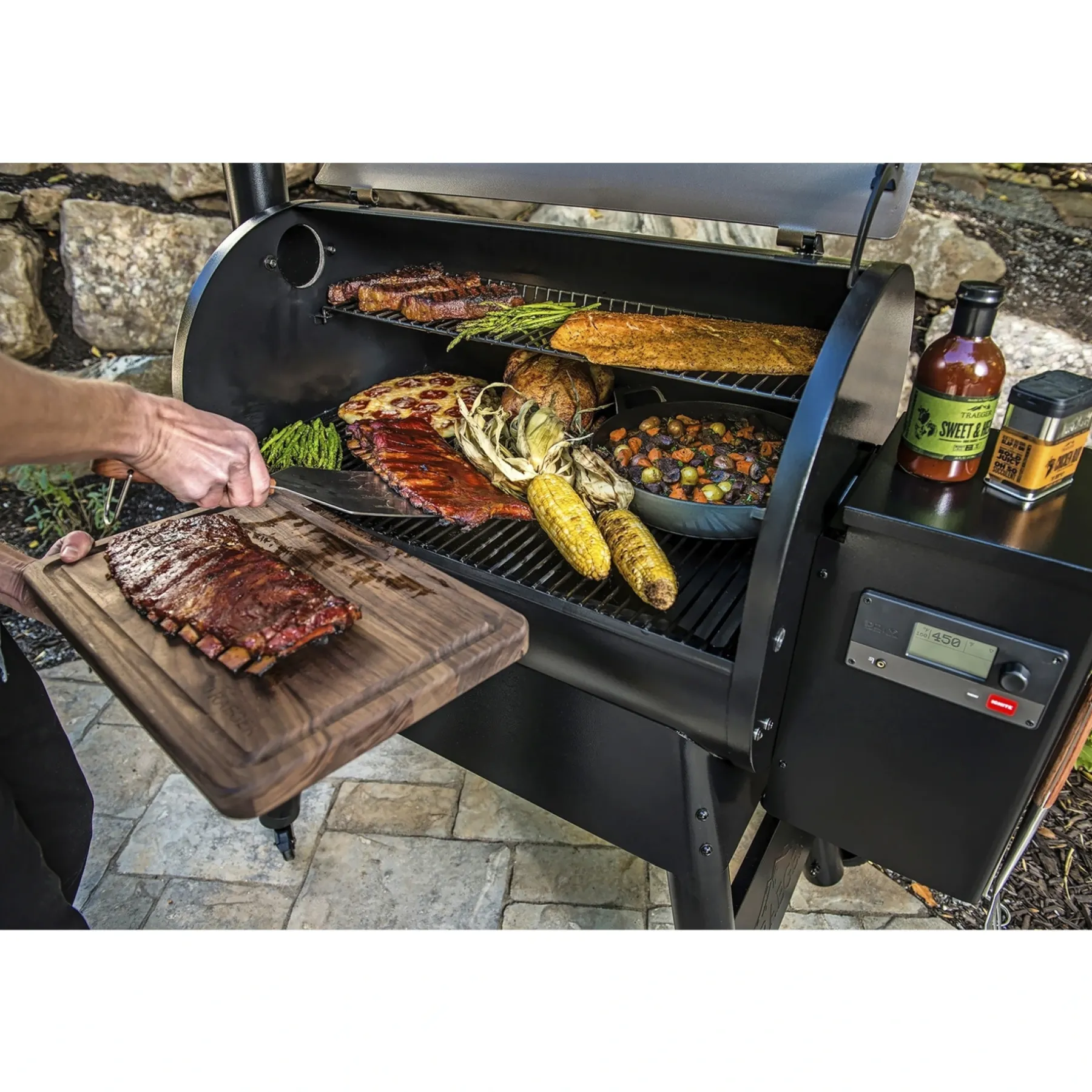 Pillegrill ^ Traeger PRO 780 TRÆPILLEGRILL SORT
