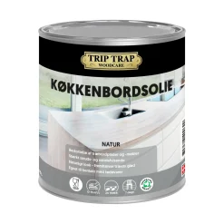 Træpleje & Lak ^ Trip Trap KØKKENBORD OLIE 0,75 L NATUR