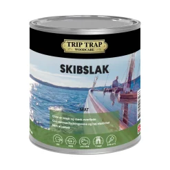 Træpleje & Lak ^ Trip Trap LAK SKIBSLAK 0,75 L KLAR