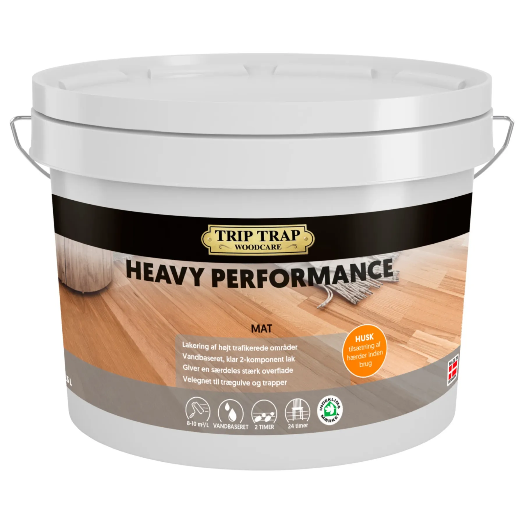 HEAVY PERFORMANCE GULVLAK 2,5 L FARVELØS>Trip Trap Sale