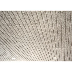 Træbeton ^ Troldtekt V-LINE 1WAY AKUSTIKPLADE 25 X 600 X 1200 MM ULTRAFIN HVID 101