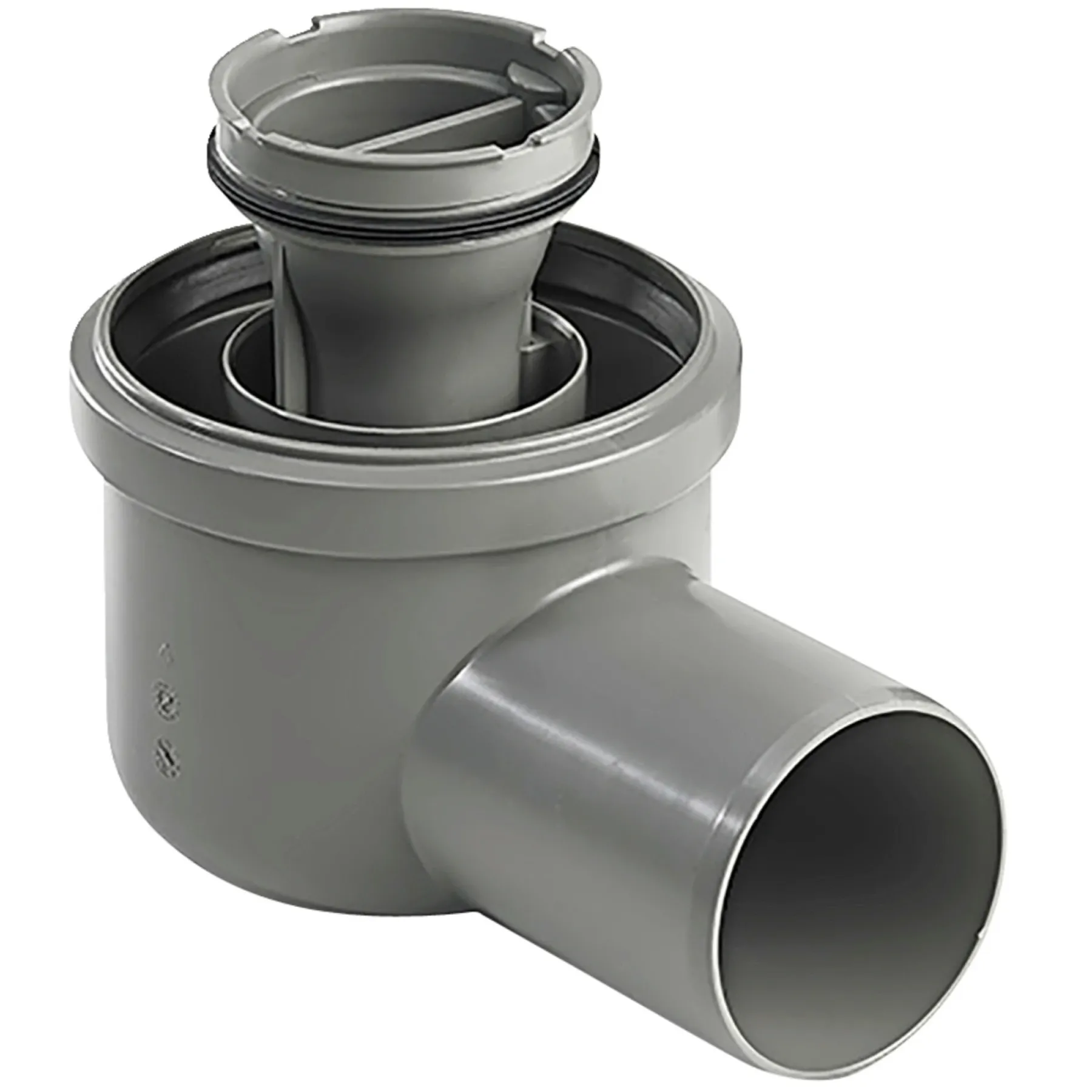 Gulvafløb ^ Unidrain 2411.0075 UDLØBSHUS 75 MM VANDRET