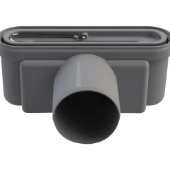 Gulvafløb ^ Unidrain 1411.0075 UDLØBSHUS 75 MM VANDRET