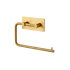 RH15 TOILETPAPIRHOLDER BØRSTET MESSING>VASSO Clearance