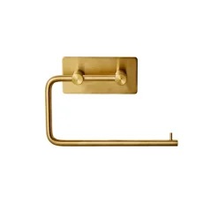 RH15 TOILETPAPIRHOLDER BØRSTET MESSING>VASSO Clearance