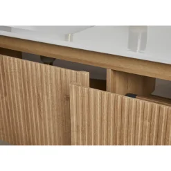 Badeværelsesmøbler ^ VASSO ROMA SOFTCLOSE BADMØBEL VARM EG 2 SKUFFER 120 CM