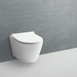 TS17, RIMLESS, INKL. SC SÆDE VÆGHÆNGT TOILET>VASSO Outlet
