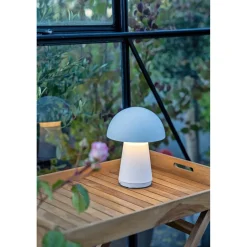 Genopladelige Lamper ^ Veli Line GENOPLADELIG TOUCH BORDLAMPE HVID