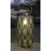 Solcellelamper ^ Veli Line MAROKKO SOLCELLE LANTERNE GYLDENMIX 39 CM